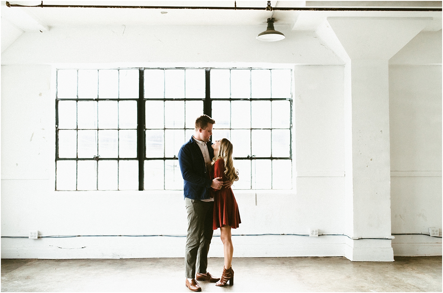 Cozy Downtown Engagement