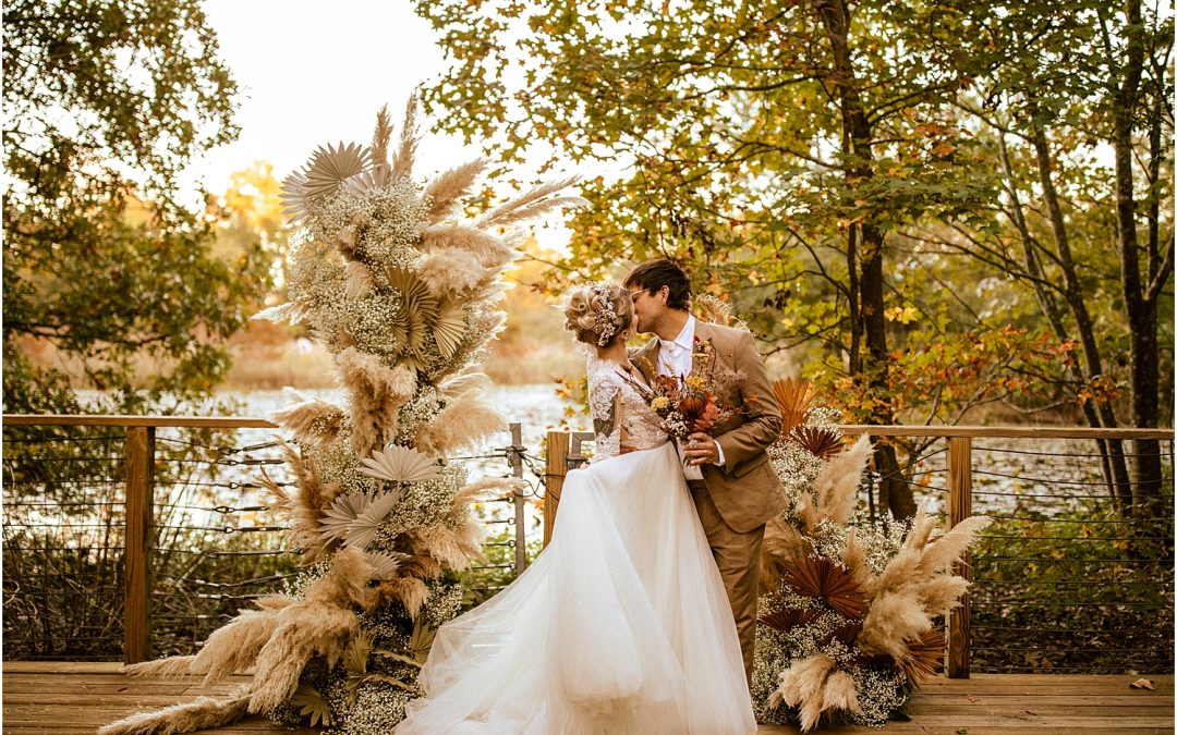 Ashley + Ramzi Intimate Wedding at the Houston Arboretum